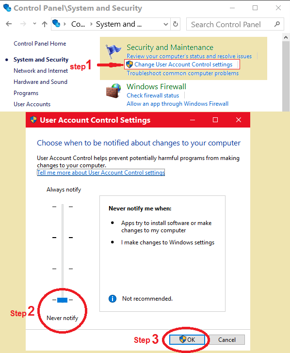 xampp installation step 3
