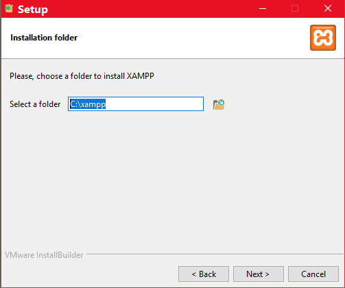 xampp installation step 6